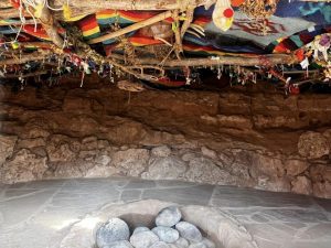 sweat lodge of the hummingbird house - Sedona sanctuary spiritual retreat